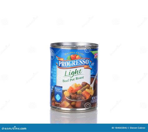 Progresso Light Soup Beef Pot Roast Editorial Photo - Image of ...