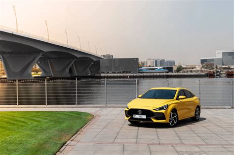 Rent MG GT Yellow in Dubai - Sedan - Octane.Rent