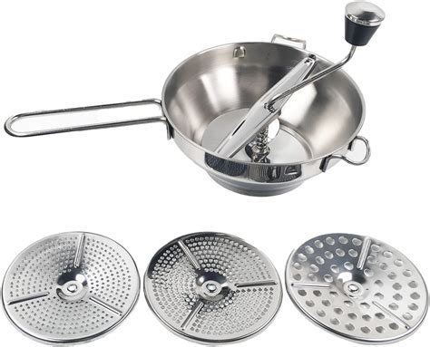 Moulinex Classic manual vegetable mill in stainless steel, Small model ...