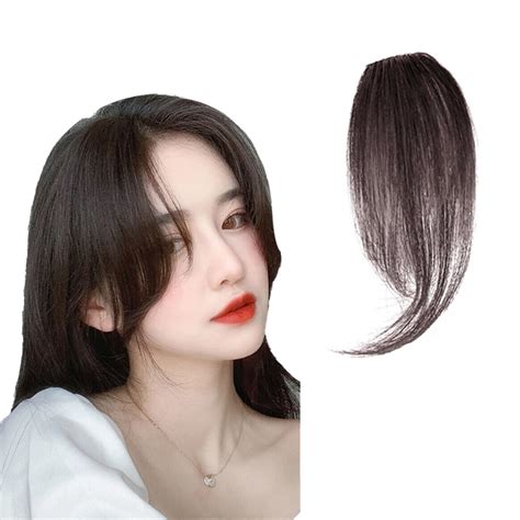 Temperia Front Side Bangs Hair Extensions for Women - Curtain Fake ...