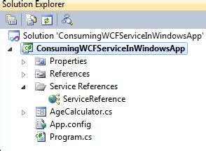 WCF Service Application Tutorial 的图像结果