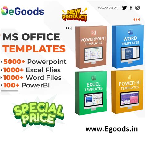 𝐌𝐞𝐠𝐚 𝐌𝐒-𝐎𝐟𝐟𝐢𝐜𝐞 𝐓𝐞𝐦𝐩𝐥𝐚𝐭𝐞𝐬 - Egoods.in