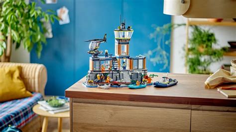 LEGO City Builds Their Own Alcatraz with New Police Prison Island Set