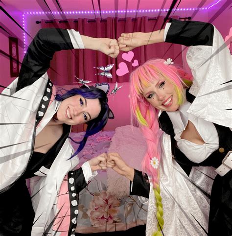 Shinobu x Mitsuri DBZ fusion dance by CatFalco & RachAEGames : r ...