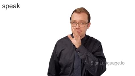 speak in ASL - Example # 6 - American Sign Language