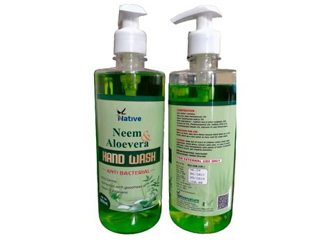 Neem & Aloevera Hand Wash Anti Becterial | 500ml : Amazon.in: Beauty