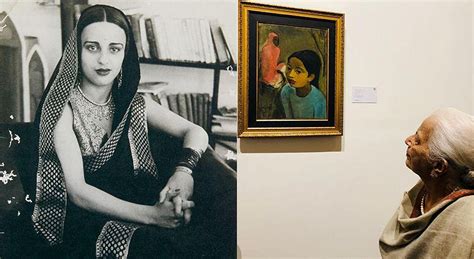 Meet Amrita Sher-Gil’s Muse For ‘The Little Girl In Blue’