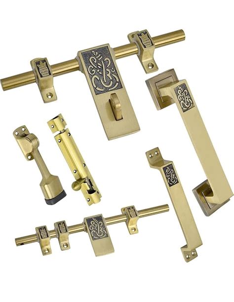 Riva Aluminum Single Door Fitting Accessories Full Set/Kit [1 Aldrop, 1 ...