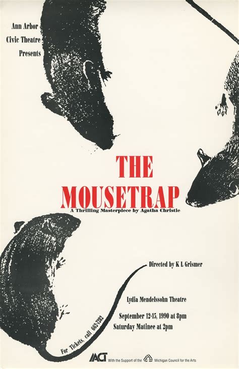 The Mousetrap Play Summary