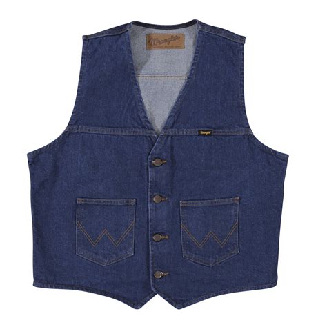 Wrangler Men's Denim Vest 74130PW – Good's Store Online