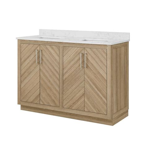 Buy Huckleberry 48 in. W x 19 in. D x 34.5 in. H Double Sink Bath ...