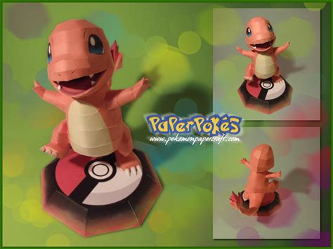 CHARMANDER - Pokémon Papercraft