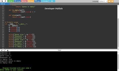 Image result for Python Queue Program Pop