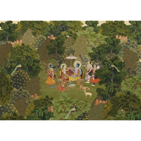 Van Raag Wallpaper in Indian Style, Customised | Life n Colors