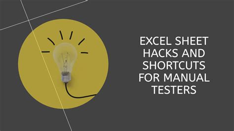 Image result for Manual Excel Testing