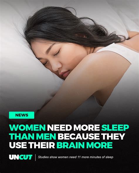 Uncut | Studies show women need more sleep than men because they use their brains more 👀 ...