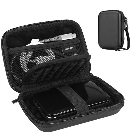Procase Eva Portable Hard Drive Case for Canvio Basics Western Digital ...