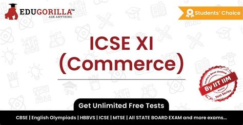 ICSE XI (Commerce) Mock Test 2020 | Unlimited Online Test Series ...