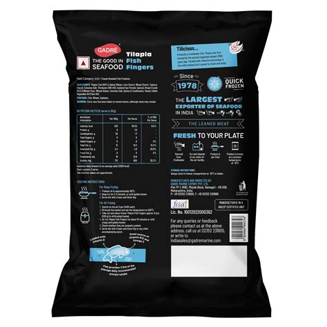 Tilapia Fish Fingers