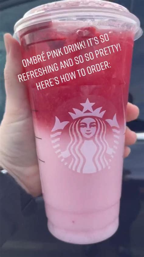 Venti lemonade w/ 6 pumps of raspberry & a splash of strawberry Açai on ...