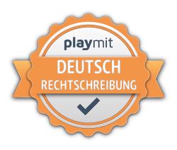 Urkunde Rechtschreibung Level 1 | Playmit