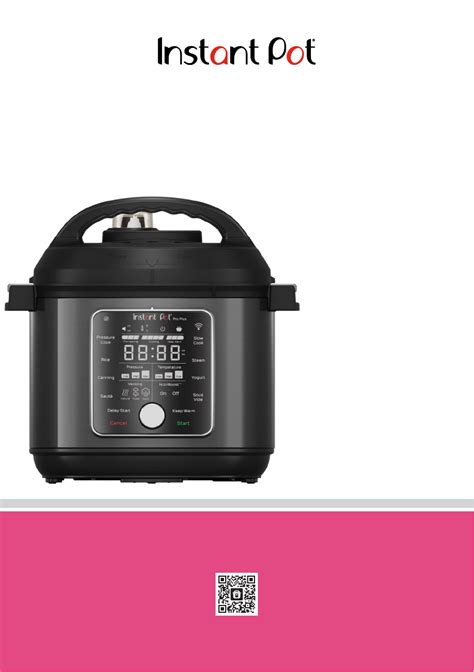 Instant Pot User Manual 的图像结果