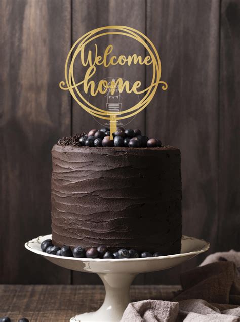 Welcome Home Cake Topper - WELCT001 – Cake Toppers India