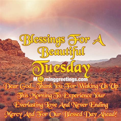 30 Amazing Tuesday Morning Blessings - Morning Greetings – Morning ...