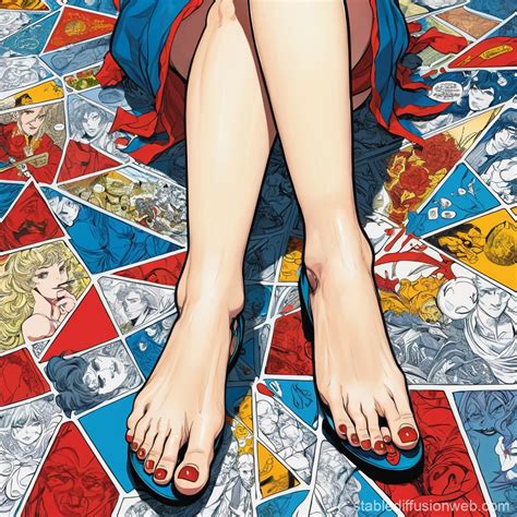 Ayame's Elegant Feet Dance Pose | Stable Diffusion Online