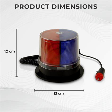 Buy Rechargeable Emergency Safety Light (Red & Blue) – Robustt