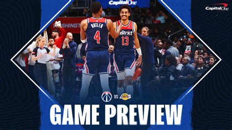 Preview: Wizards set for Wednesday showdown with Lakers | Washington ...