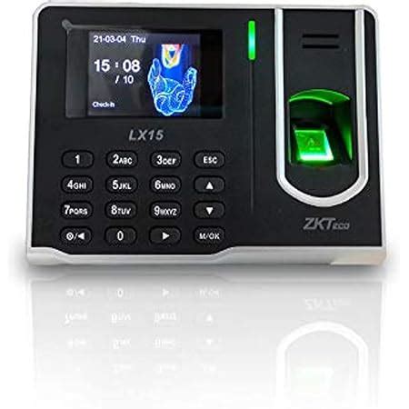 ZKTeco Biometric Fingerprint Time and Attendance Device with USB ...
