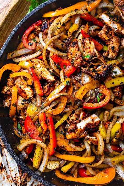 Traditional Mexican Chicken Fajita Recipe Easy Chicken Fajitas Jo