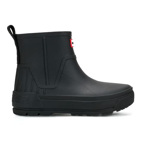 Women's Wales Waterproof Rain Booties - Black | Hunter Boots