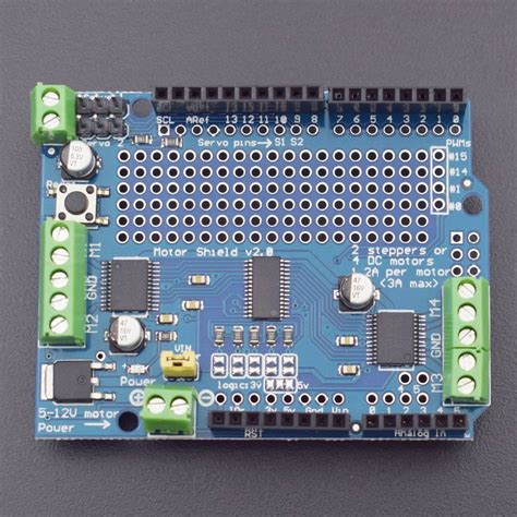 Motor Stepper Servo Robot Shield v2 with PWM Driver – REES52