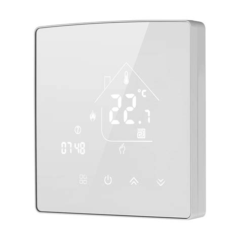 Adium Programmable Smart Digital Thermostat Mirror Room Temperature ...
