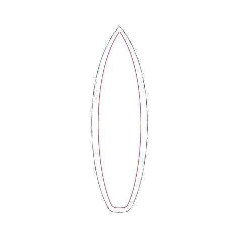 Surfboard Template Printable