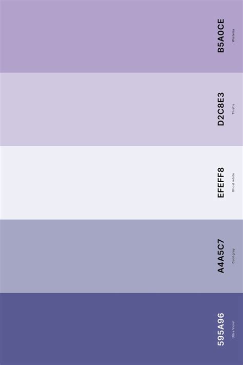 25 best lavender color palettes with names and hex codes – Artofit