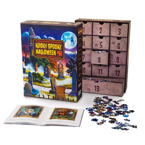 Halloween Advent Calendar - Various Piece Jigsaw Puzzle by Boardwalk ...
