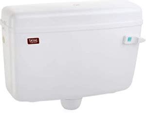 SRE Tayal Plastic Toilet Flushing Cistern Side Push, White, Standard ...