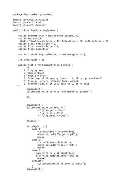 Simple Ordering System Visual Basic 的图像结果