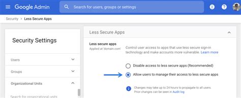 Image result for Gmail Less Secure App Access