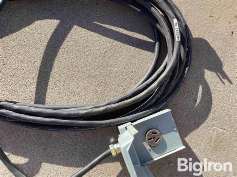 50’ 220 Volt Extension Cord BigIron Auctions
