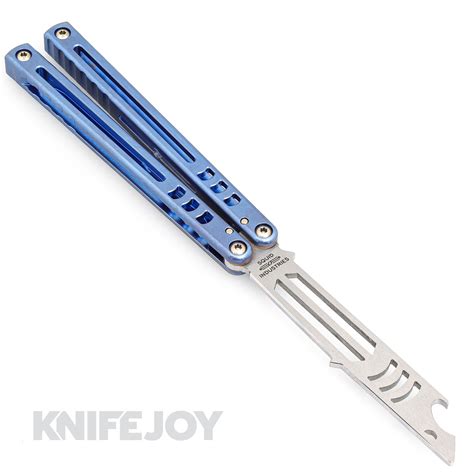 Squid Industries Knives Madko Trainer Balisong Butterfly Knife Satin B ...