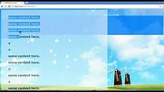 html div background semi transparent website background using css div tag html div background semi transparent website background using css div tag