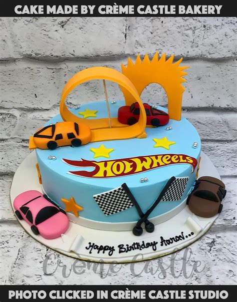Hot Wheels Cake – Creme Castle