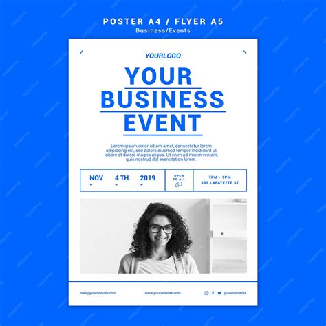 Business Poster Template 的图像结果
