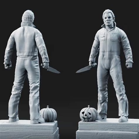 Michael Myers Halloween Statue | 3D Printer Model Files
