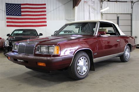1986 Chrysler Lebaron | GR Auto Gallery