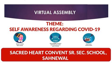 VIRTUAL ASSEMBLY ON THEME “SELF AWARENESS REGARDING COVID-19” AT SHCS ...